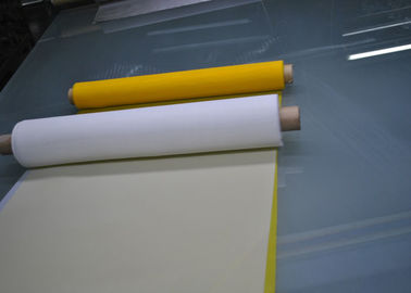 FDA-Zertifikat-Polyester-Siebdruck-Masche mit Weiß und Gelb