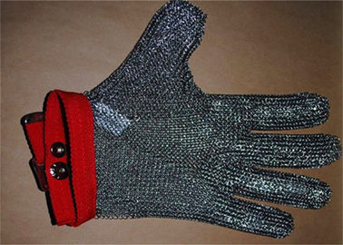 Anti-Stange Messer-Edelstahl-Handschuhe mit fünf Fingern für Schlachthaus
