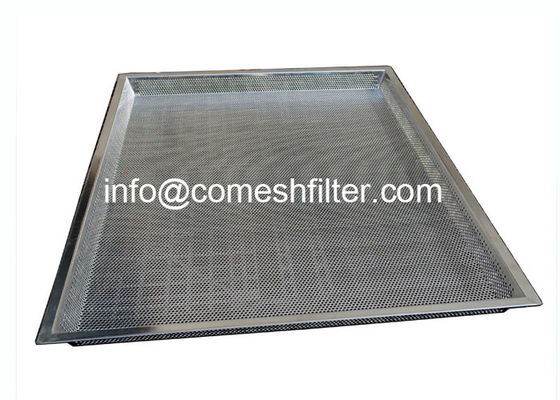 Löcher Oven Baking Perforateds 3mm verdrahten Mesh Tray With Trolley