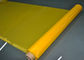 Gelbe Textilsiebdruck-Maschen-Rolle 62&quot; Breite ohne Oberflächenbehandlung