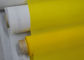 Weißer/des Gelb-kundenspezifischer Siebdruck-Polyester-Gewebe-55 Faden keine Oberflächenbehandlung