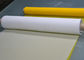 Kundengebundene Siebdruck-Gewebe-Masche 74 Zoll für Elektronik, weiße/Gelb-Farbe