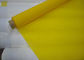 Gelbe Polyester-Druckschirm-Masche für Gewebe/Glas/PWB/keramisches Drucken