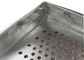 Asphaltieren Sie perforierten Aluminiummaschendraht-Behälter für Lebensmittelindustrien, Größe 600X400