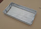 Quadratisches Loch-perforierter Desinfektions-Metalldraht-Korb für Krankenhaus unter Verwendung