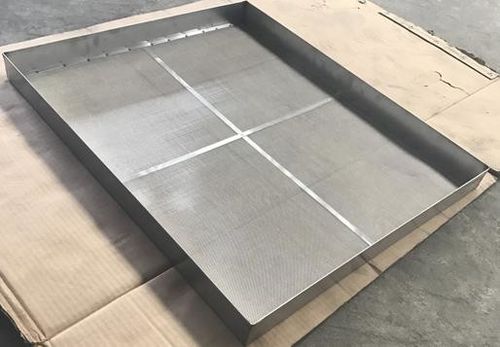 Latest company news about Größenmetallmaschenbehälter 80 Stücke 0.6mm öffnende