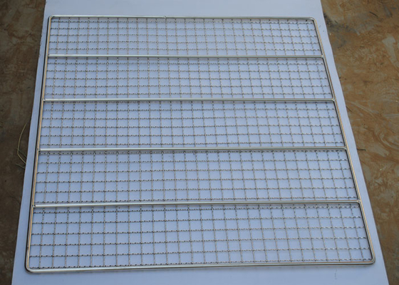 Edelstahl-Draht Mesh Grill For Baking Food Oven Barbecue Net Cookings 2mm