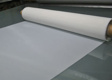 132 Zoll weißes 140T - Siebdruck-Masche des Polyester-31 für Textildrucken