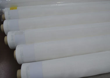 Siebdruck-Druckmasche 53&quot; SGS FDA mit HAUSTIER 100% Material, weiße/Gelb-Farbe