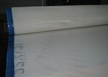 Hitzebeständigkeits-Polyester-Maschen-Gurt 100% für Förderer-Trockner, weiße Farbe