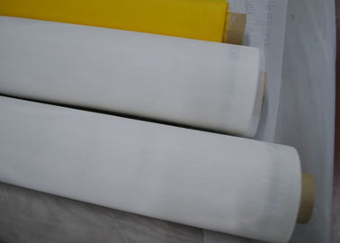 Weiße oder gelbe Siebdruck-Masche des Polyester-64T für Glasdrucken