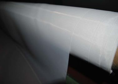 Niedrige Elastizität HAUSTIER Siebdruck-Maschen-Rolle mit weißem Einzelfaden-Polyester