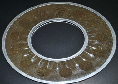 Messingmaschendraht-Filter-Diskette, die für die Entstörung, Mikrometer 20-200 sich stützt