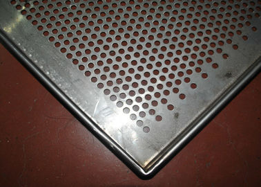 Perforierter Edelstahl-Maschendraht-Behälter entwässerte 5-10mm Rahmen-Durchmesser