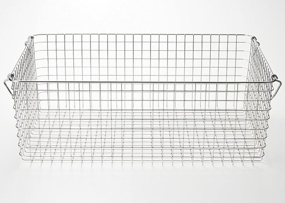 Edelstahl-Speicher gewebter Netzkorb Rustikal-Stil Tote-Korb für Heimdekoration
