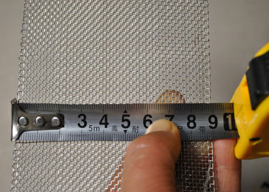 Eingewickelte des Rand-304 Breite Edelstahl-Drahtgewebe-des Maschendraht-16 der Maschen-90mm