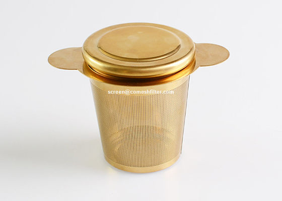100x65mm Goldrostfreier Tee Infuser für ungeheftet-Tee
