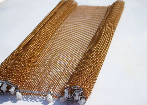 Ein guter Preis. 1mm Architektur- Metall-Mesh Curtain Room Dividers Partitions-Trennzeichen Online