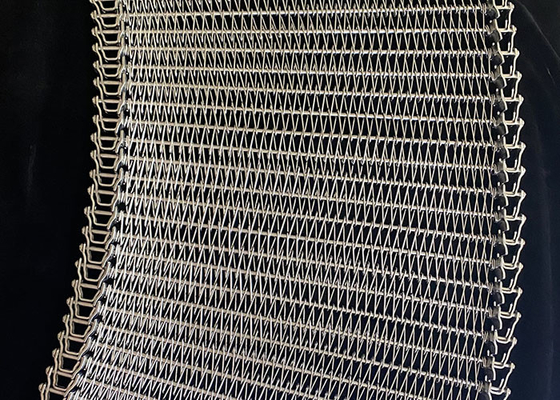 Ein guter Preis. 304 Tunnel-Gefrierschrank-Draht Mesh Conveyor Belt Heat Resistant Online