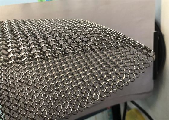 Ein guter Preis. Antiflexibler Ringmesh Chainmail Korrosions-Beweis des ausschnitt-304SS 316SS Online