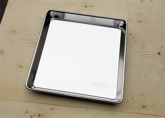 Ein guter Preis. Kundengerechter Nahrungsmittelgrad-Edelstahl, der Tray Oven Baking Pan 0.6mm backt Online
