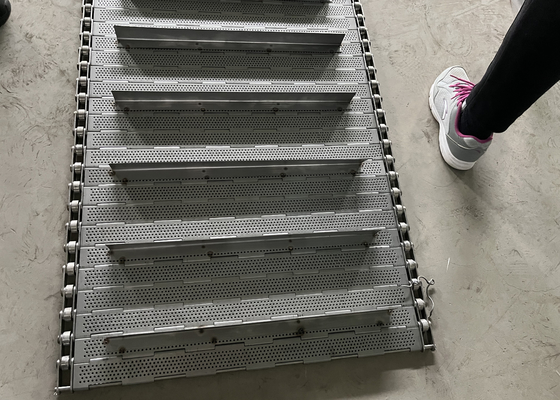 Ein guter Preis. Perforierter Draht-Mesh Chain Plate Conveyor Belt-Metall-Edelstahl 304/316 Online