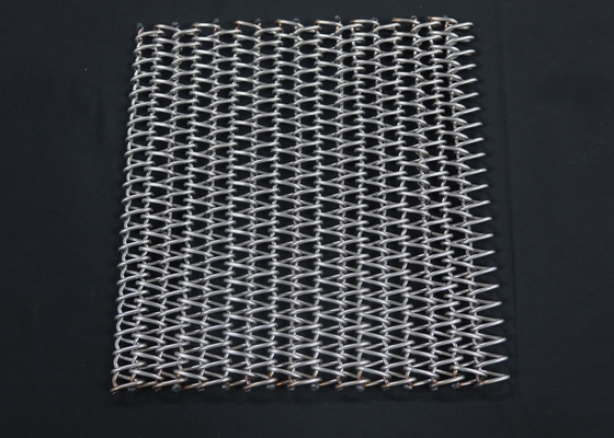 Ein guter Preis. Kundenspezifisches Edelstahl-Metall Nahrungsmittelgrad-Flachdraht-Mesh Conveyor Belts 201 Online