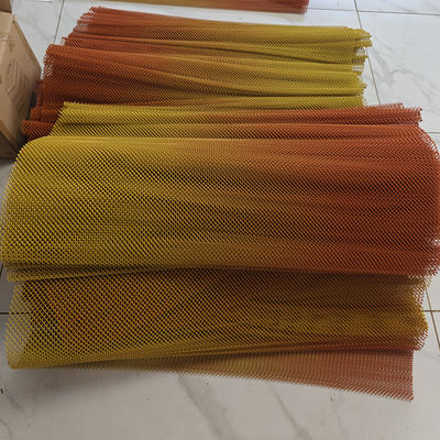 Ein guter Preis. Customized Double tone  Aluminium Chain Link Wire Mesh coil Curtain ceiling  for Hotel or restaurant interior  architectural decoration Online