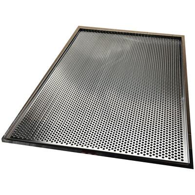 Ein guter Preis. 18x26x1 Zoll angepasster Edelstahl 304 Perforierter Flach Backtablett für die Speicherung von Lebensmitteln Online