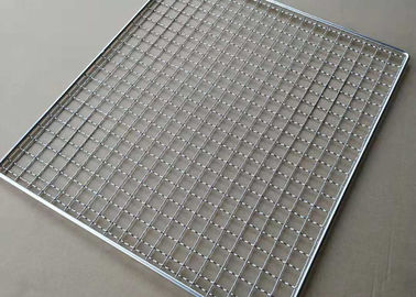 Ein guter Preis. 450mmx300mm 304 Edelstahl-Grill-Maschendraht-Backen/abkühlender Behälter Online