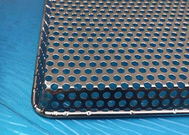 Ein guter Preis. FDA-Bescheinigungs-Edelstahl-perforierte Metallbehälter mit kundengebundener Größe Online