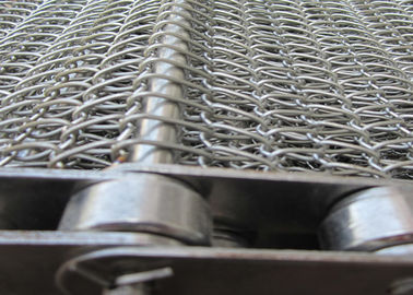 Ein guter Preis. Hitze-Schrumpftunnel-Nahrungsmittelasphaltieren schwerer Edelstahl-Kartoffel-Draht Mesh Conveyor Belt, 304 316 Kohlenstoffstahl Online