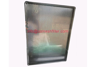 Ein guter Preis. Edelstahl-perforierter Metallbehälter für Fisch-Trockner mit Löchern Online