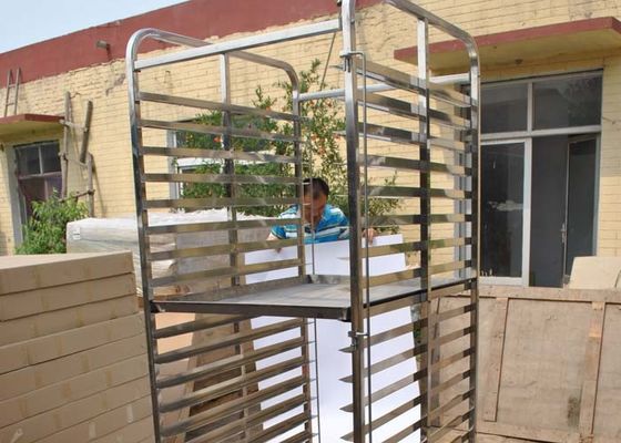 Ein guter Preis. Korrosionsbeständige Behälter-Laufkatze des Edelstahl-201 304 für Bäckerei Online