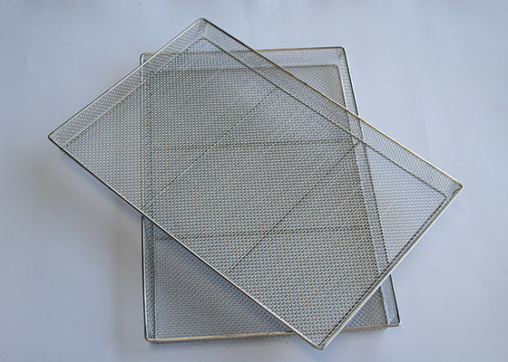 Ein guter Preis. Trocknen des Gemüseedelstahl-Drahtes Mesh Trays der frucht-1mm Online