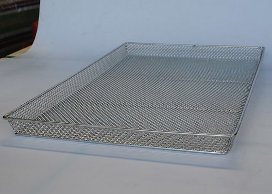 Ein guter Preis. 650mm x 460mm 1mm Draht Mesh Tray For Fruit Meat Online