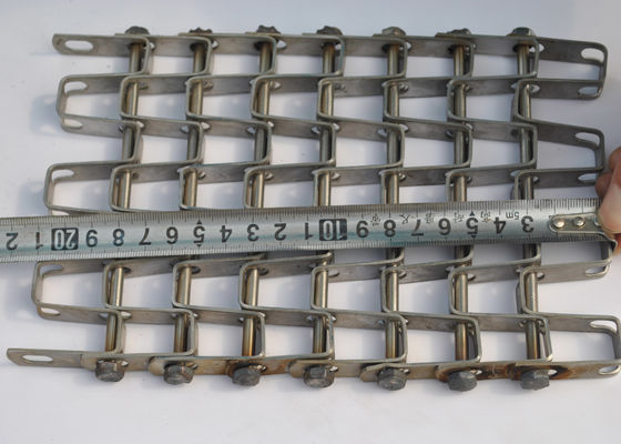 Ein guter Preis. 316L Bienenwabe SS verdrahten Mesh Conveyor Belt For Heavy-Aufgabe Online