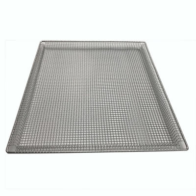 Ein guter Preis. 304 Grad Edelstahl quetschverbundener FDA-Draht Mesh Tray Online