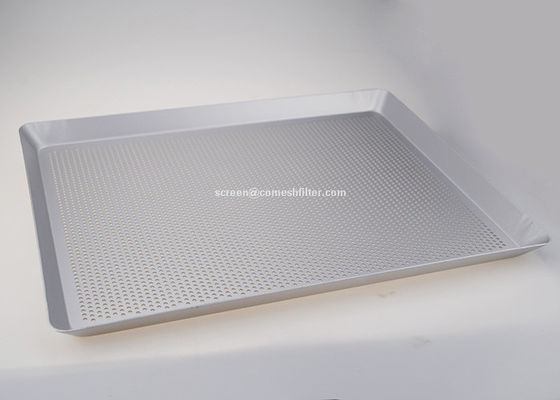 Ein guter Preis. Kundenspezifisches rechteckiges Aluminiummetall durchlöcherte Backbleche für Küche Online