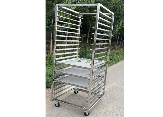 Ein guter Preis. Brot 15 16 20 Reihen-Edelstahl-Gestell-Laufkatze, die backende Bäckerei-Nahrungsmittelfrucht trocknet Online