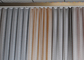 Goldfarbfassaden-dekoratives Metallspulen-Drapierungs-gewundener Webart-Vorhang