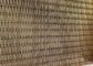 Gold-Farb-dekorative Metall-Mesh Sheets For Exterior Wall-Dekoration
