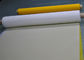 Maschen-Rolle des Siebdruck-165T-31 für PWB/Glasdrucken, weiße/Gelb-Farbe