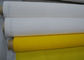 Gelbe Polyester-Maschen-Gewebe-Siebdruck-T-Shirt Druckhohe dichte, 91 Mikrometer