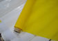 158 Polyester-Maschen-Gewebe des Mikrometer-47T für keramisches Drucken, weiße/Gelb-Farbe