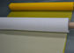 Färben Sie 50&quot; 72T - Siebdruck-Masche des Polyester-55 für Textilgutes antistatisches gelb