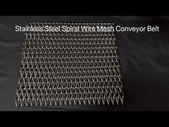 Edelstahl ausgeglichenen Gewebe Spiralemachtgürtel