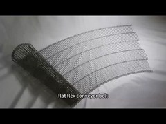 Edelstahl-Metalldrahtnetzförderband für die Löschung von Öfen und Tunneln