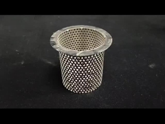 SS304 Edelstahl Metall Perforiertes Filternetz Rohre Rohre Zylinder Elemente mit Löchern Lebensmittel Gr