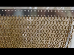 Aluminiumfarbenfrohe Doppelhakenkettenverbindung Gittervorhang